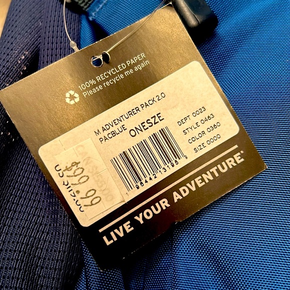 Men's Adventurer Blue BackPack 2.0 - Eddie Bauer NWT - Picture 5 of 5